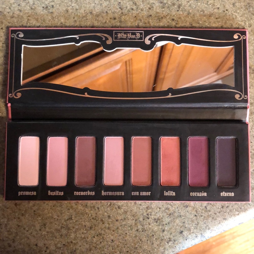 Kat Von D Lolita eyeshadow palette